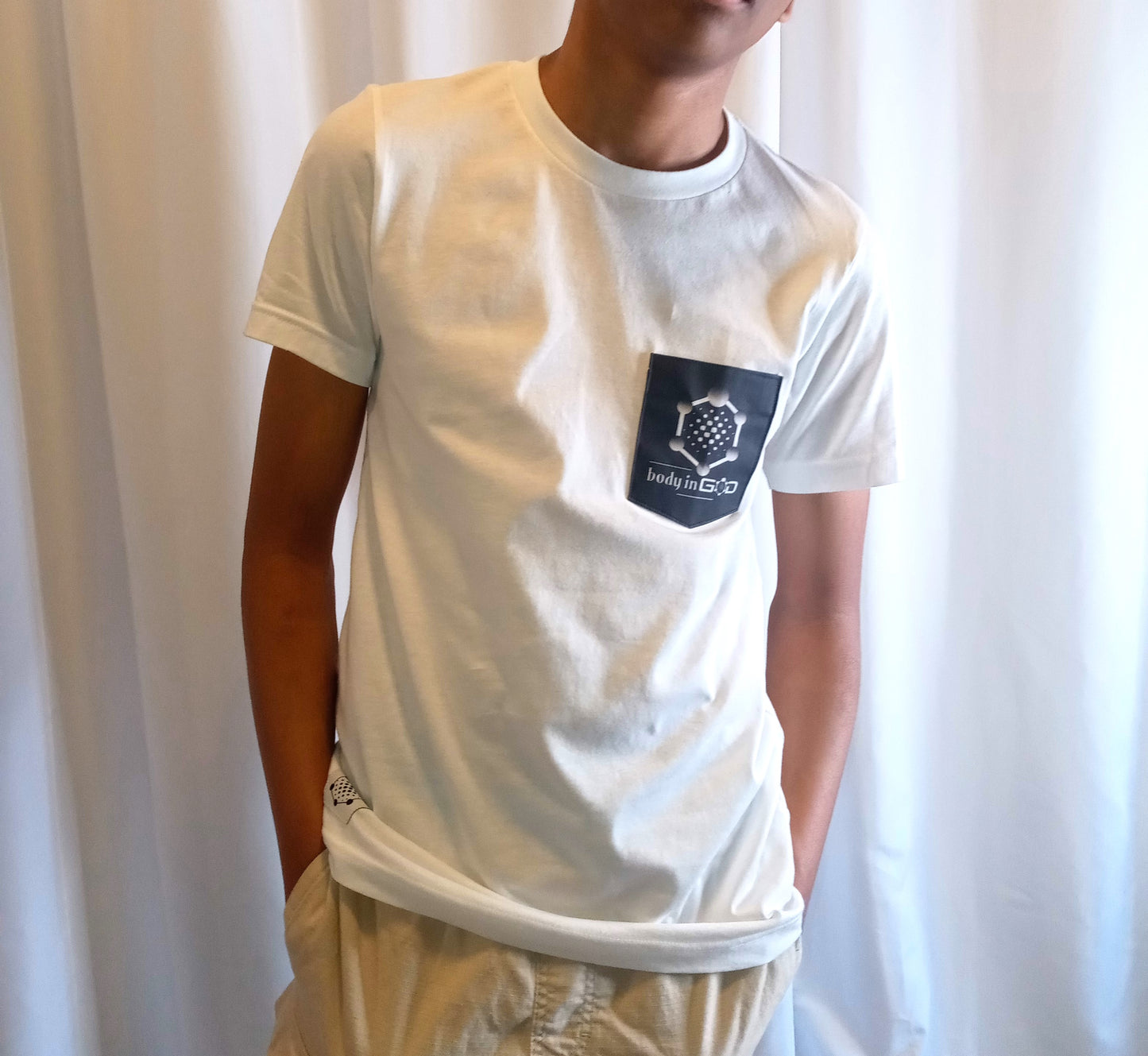 Logo Pocket Tee (White)