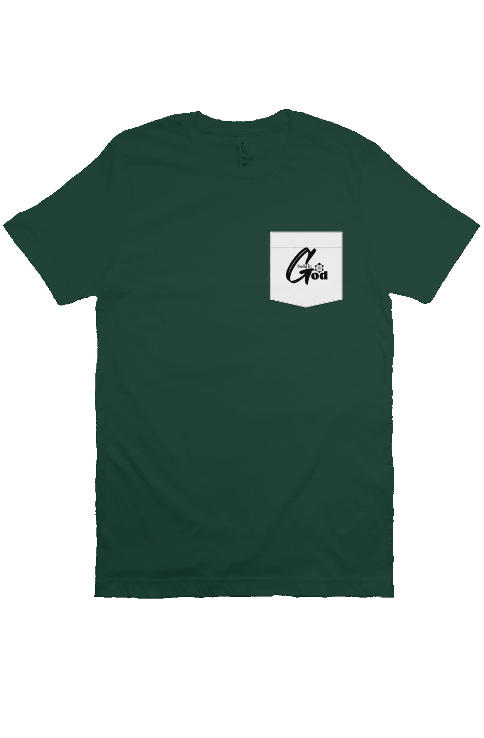 Green Tree Logo Pocket Tee