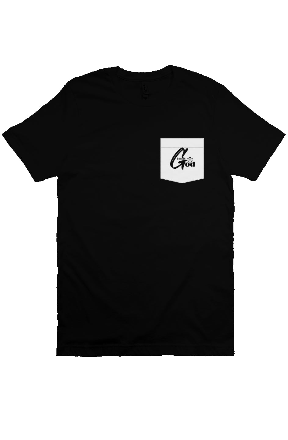 In the Night Logo Pocket Tee (Carbon/Black) 2