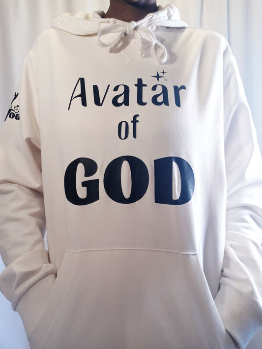 Avatar of God - Organic French Terry Pullover Hood