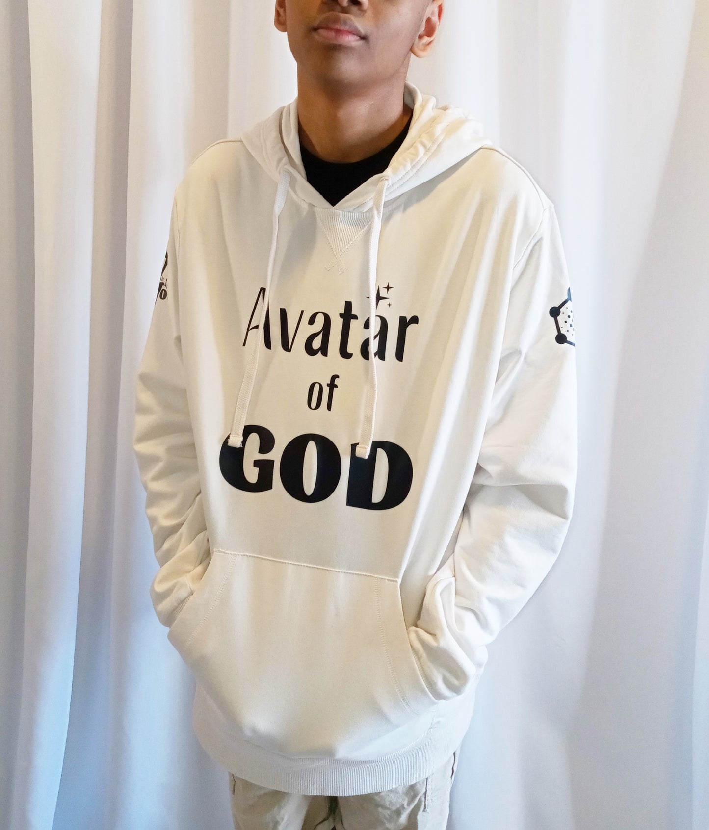 Avatar of God - Organic French Terry Pullover Hood