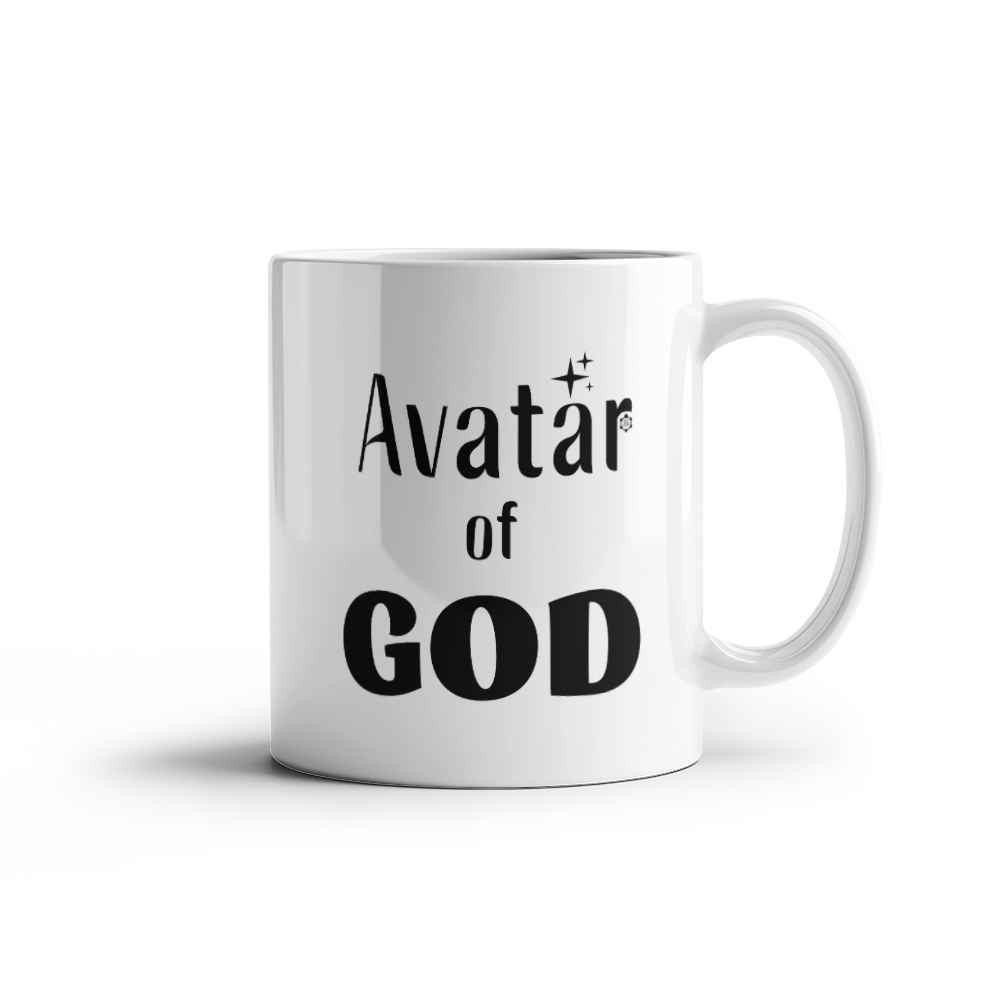 Avatar of GOD - White Ceramic Mug