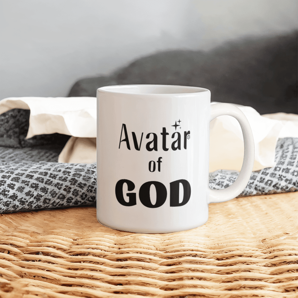 Avatar of GOD - White Ceramic Mug