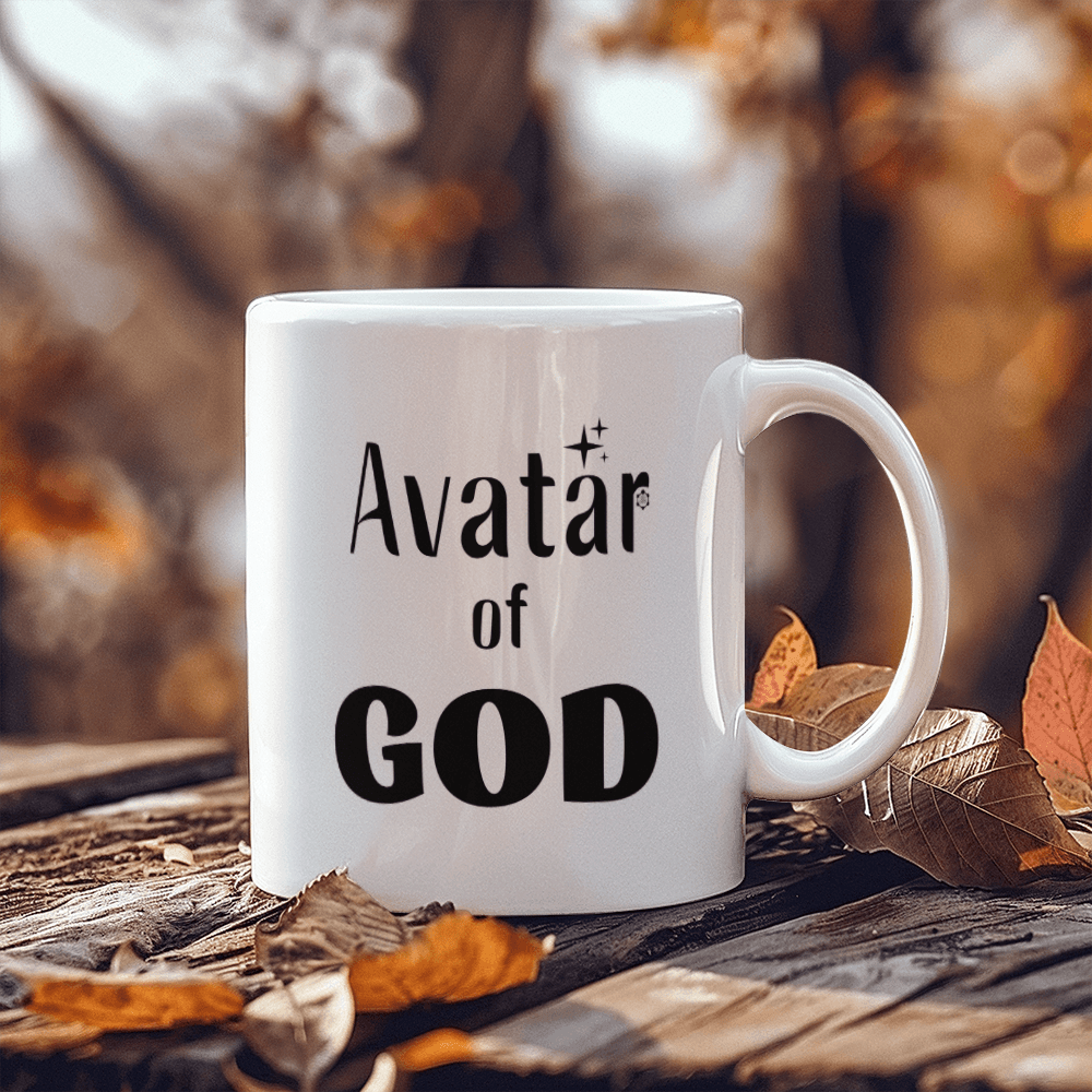 Avatar of GOD - White Ceramic Mug